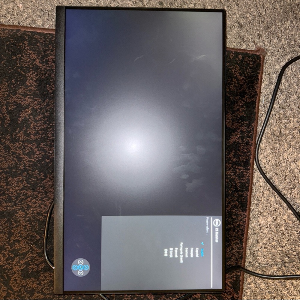 Dell Black Flat-Screen Monitor